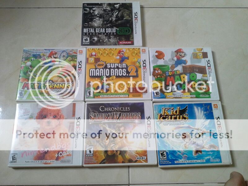 Bán 1 số games 3DS New 99% Full Box!