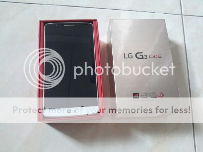 LG G3.Cat 6 Snapdragon 805  White Full Box New 100% Tặng Flip Cover! - 1