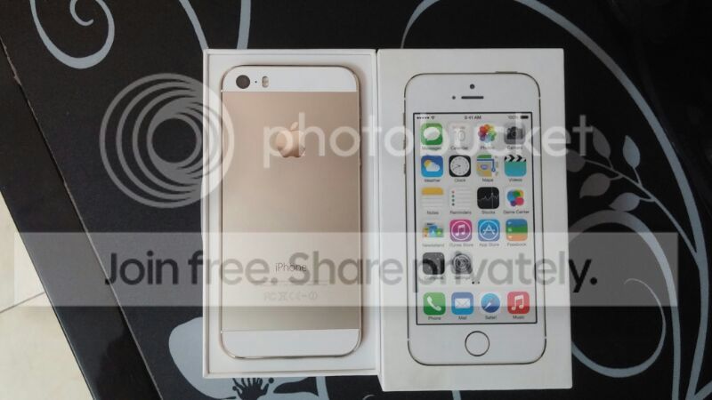 Iphone 5S GOLD  Lock Nhật New 99% BH Apple 7 tháng Full Box siêu đẹp!!! - 1