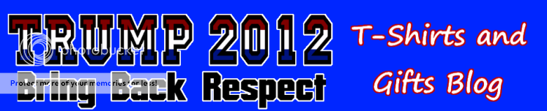 Donald Trump for President T-Shirts Shop Banner (c) Skycap16 trump t shirts