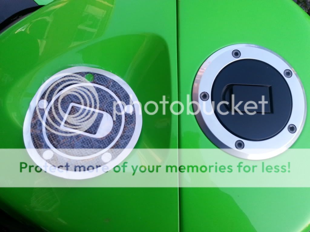 2 mod ! gas tank cover from ebay ( pictures ) ZX6R Forum