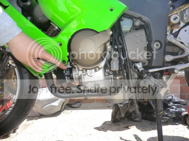 brodas ! my " DIY coolant change and flush " - ZX6R Forum