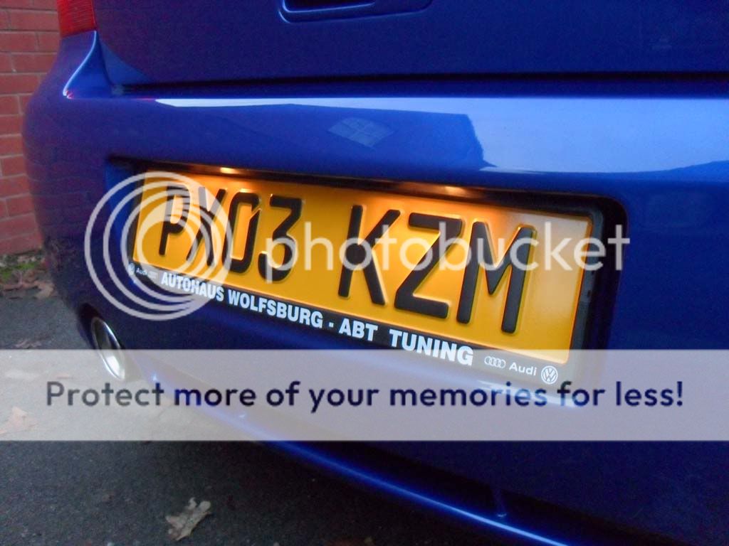 Are these pressed plates gonna get me pulled? MkIV (Mk4) Golf & Bora